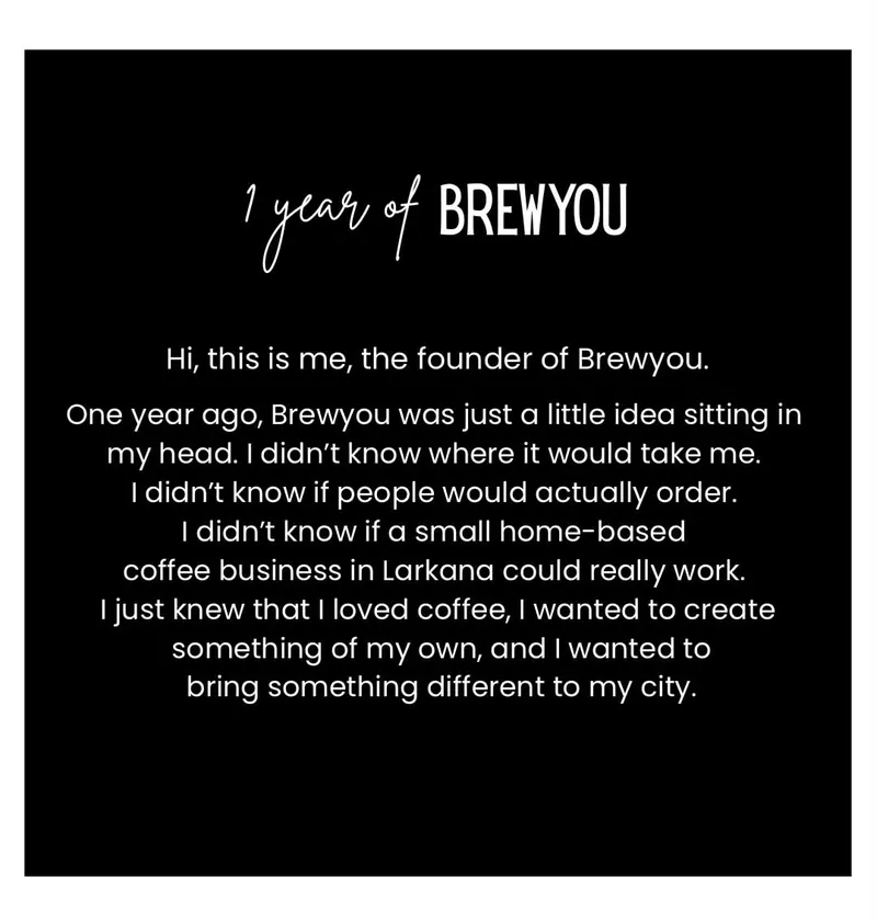 One year of Brew You — a note from the founder